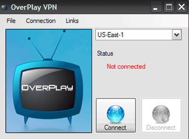 OverPlay VPN - Dashboard